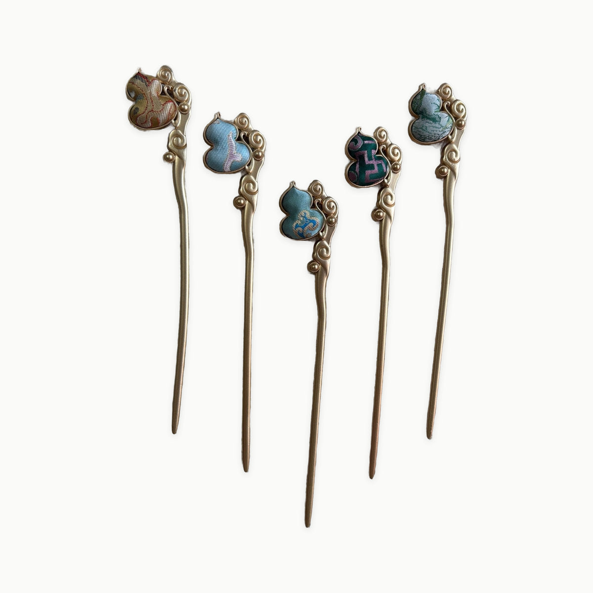 JOFAE Kyoto Handmade Gourd Hair Pin – Protection & Good Fortune - original product on a light background