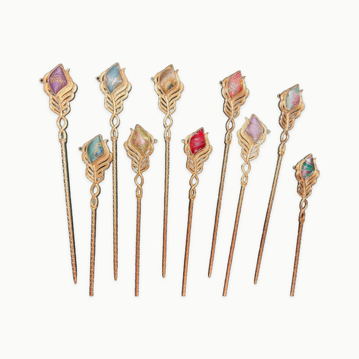 JOFAE Kyoto Handmade Leaf Hair Stick – Growth & New Beginnings - original product on a light background