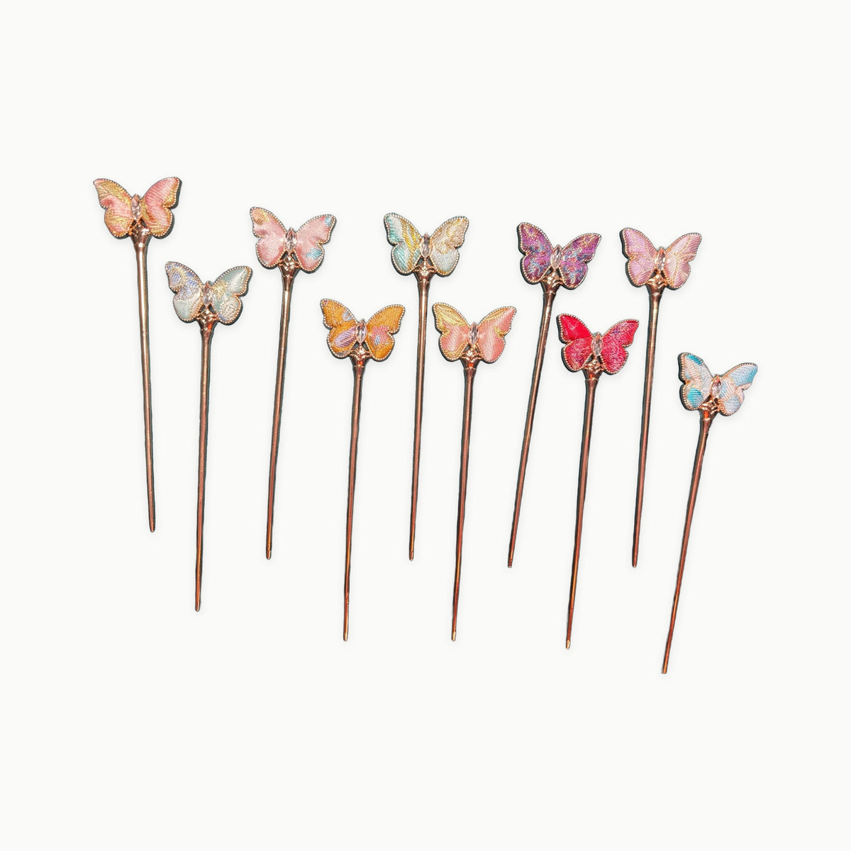 JOFAE Kyoto Handmade Butterfly Hair Pin – Love & Transformation - original product on a light background