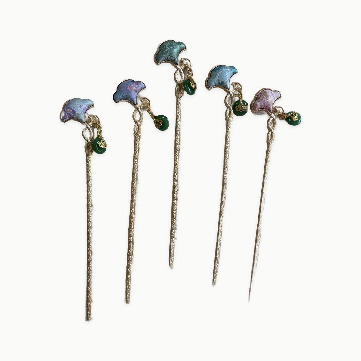 JOFAE Kyoto Handmade Ginkgo Hair Stick – Longevity & Good Fortune - original product on a light background