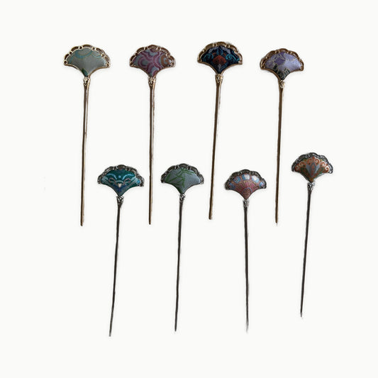 JOFAE Kyoto Handmade Mini Fan Hair Pin – A Small Gift of Joy - original product on a light background