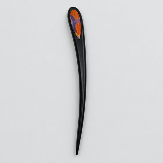 JOFAE Kyoto Ebony Drop Wooden Hair Stick