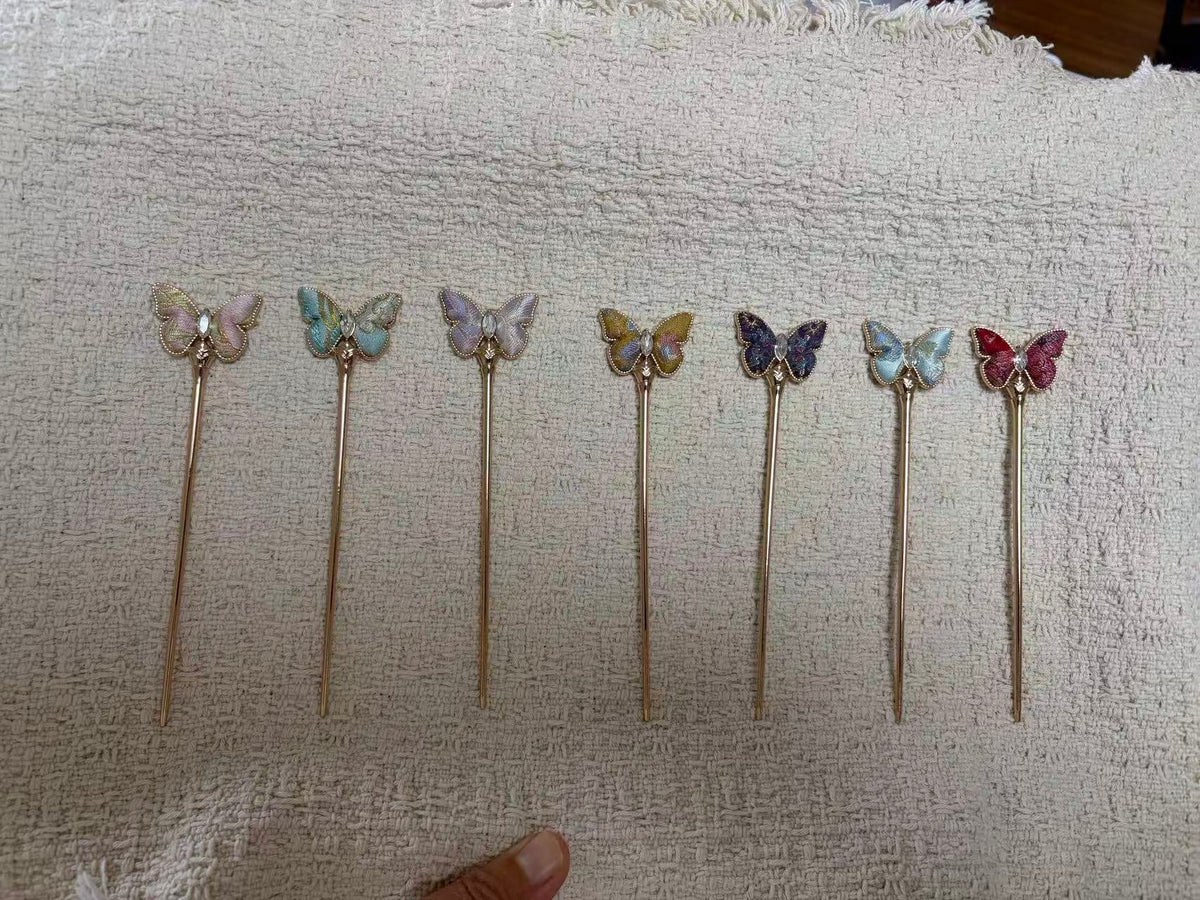 JOFAE Kyoto Handmade Butterfly Hair Pin – Love & Transformation - JOFAE Kyoto