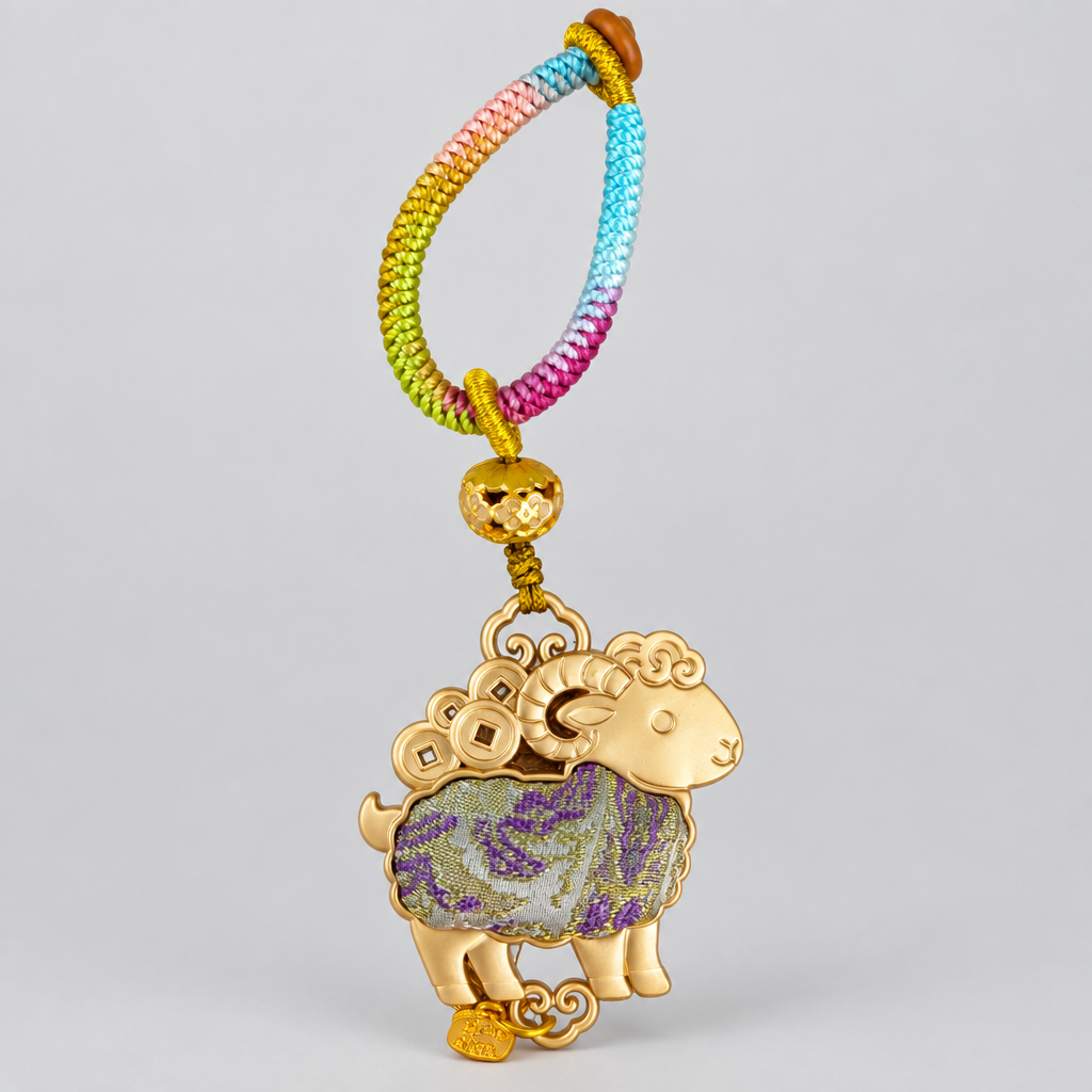 JOFAE Kyoto Handmade Goat Zodiac Charm