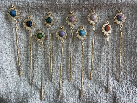 JOFAE Kyoto Handmade Phoenix Feather Hair Stick – Symbol of Luck & Renewal - JOFAE Kyoto