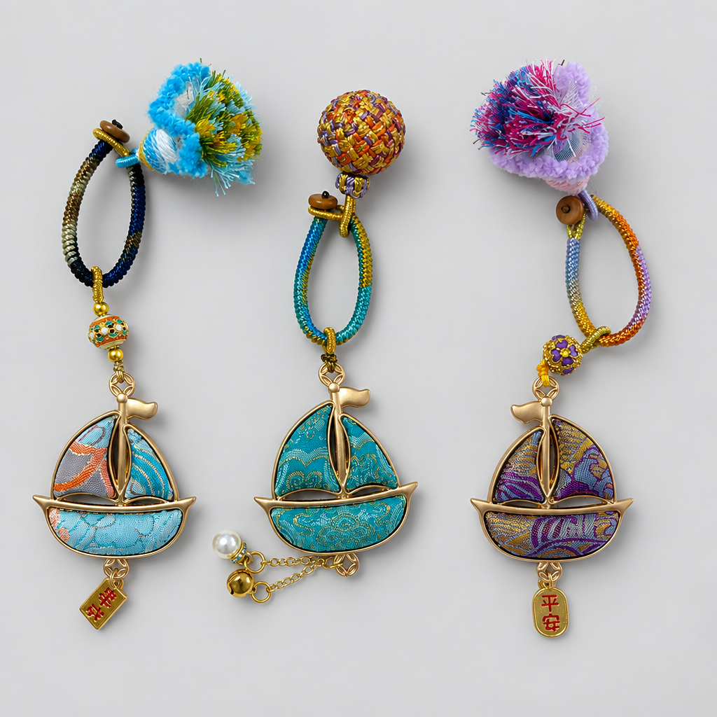 JOFAE Kyoto Handmade Sailboat Charm