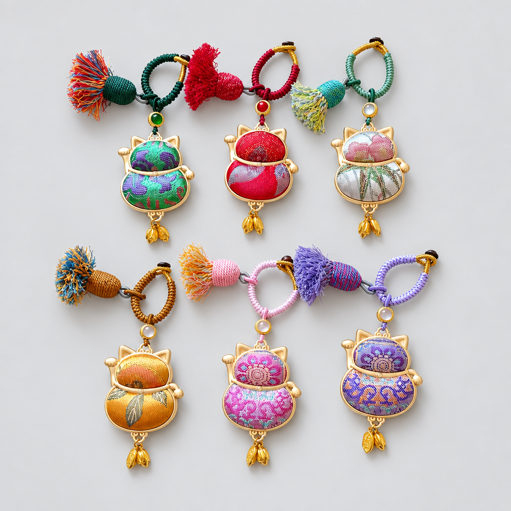 JOFAE Kyoto Maneki Neko lucky charms collection