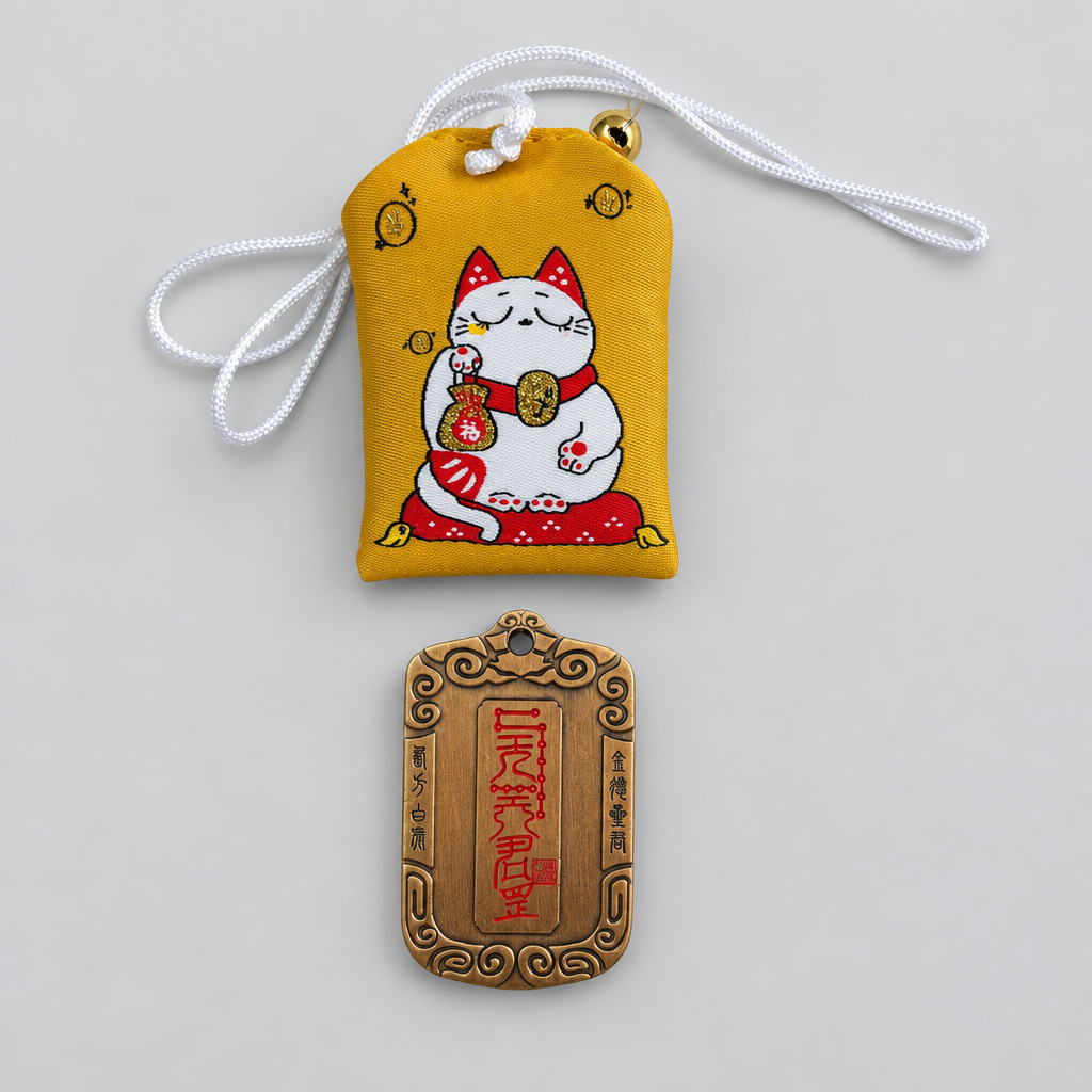 JOFAE Kyoto White Tiger Guardian Omamori Charm