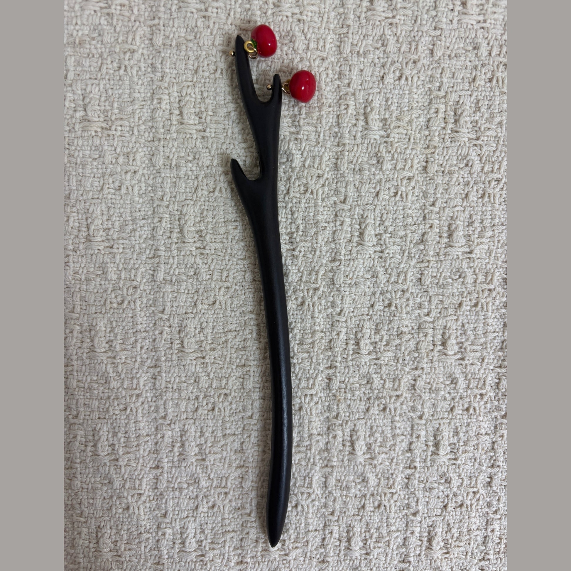 Twin Fruit Branch Hair Stick by JOFAE Kyoto